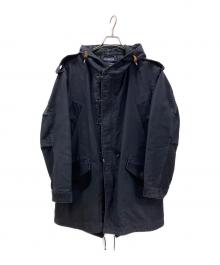 BUZZ RICKSON'S×NOBLE MINE（バズリクソンズ×ノーブルマイン）の古着「ジャングルクロスデッキパーカー」｜ネイビー