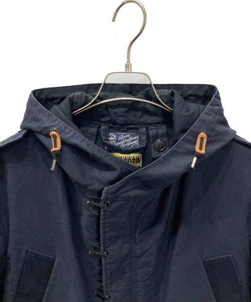 BUZZ RICKSON'S（バズリクソンズ）BUZZ RICKSON'S (バズリクソンズ) NOBLE MINE (ノーブルマイン) ジャングルクロスデッキパーカー ネイビー サイズ:40の古着・服飾アイテム