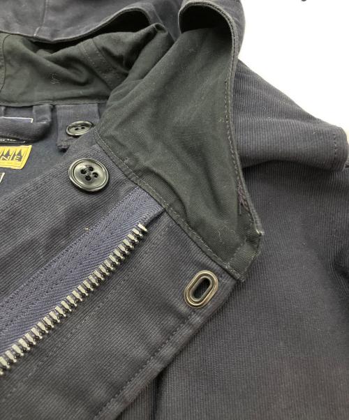 BUZZ RICKSON'S（バズリクソンズ）BUZZ RICKSON'S (バズリクソンズ) NOBLE MINE (ノーブルマイン) ジャングルクロスデッキパーカー ネイビー サイズ:40の古着・服飾アイテム