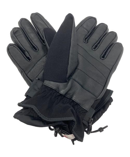 MONCLER GRENOBLE（モンクレール グルノーブル）MONCLER GRENOBLE (モンクレール グルノーブル) GUANTI グローブ ブラック サイズ:XLの古着・服飾アイテム