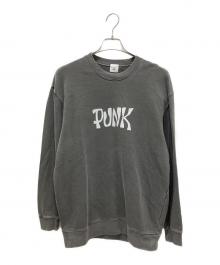 6(ROKU) BEAUTY&YOUTH（ロク ビューティーアンドユース）の古着「PUNK SWEAT OULLOVER」｜グレー