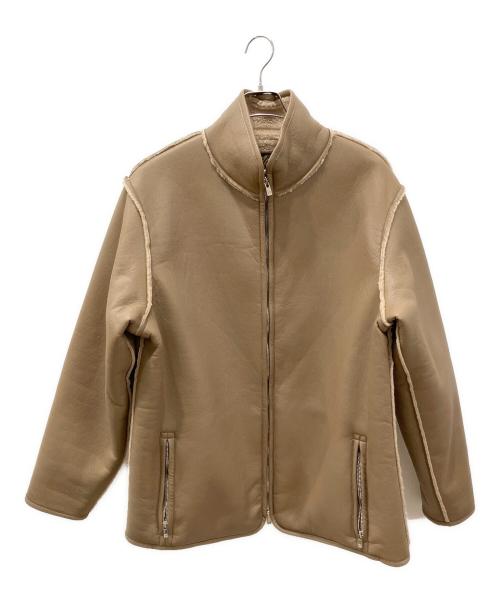 Needles（ニードルズ）Needles (ニードルズ) Lined Boa Jacket ブラウン サイズ:Mの古着・服飾アイテム