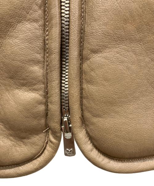 Needles（ニードルズ）Needles (ニードルズ) Lined Boa Jacket ブラウン サイズ:Mの古着・服飾アイテム