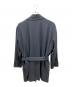 ISSEY MIYAKE (イッセイミヤケ) 中綿ライナー付 ウール ベルテッドコート ネイビー サイズ:M：20000円