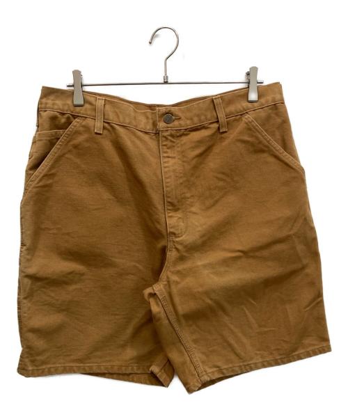 CarHartt（カーハート）CarHartt (カーハート) ハーフパンツ ブラウン サイズ:33の古着・服飾アイテム