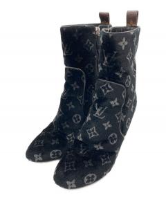 中古・古着通販】LOUIS VUITTON (ルイ ヴィトン) ソックスヒールブーツ