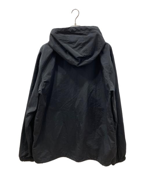 GROUND Y（グラウンドワイ）GROUND Y (グラウンドワイ) GYLOGO GRAPHIC ANORAK PARKA アノラックパーカ ブラック サイズ:3の古着・服飾アイテム