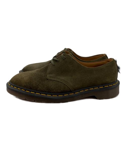 Dr.Martens（ドクターマーチン）Dr.Martens (ドクターマーチン) 1461 3ホールシューズ オリーブ サイズ:9の古着・服飾アイテム