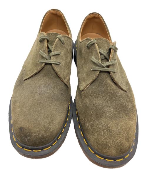 Dr.Martens（ドクターマーチン）Dr.Martens (ドクターマーチン) 1461 3ホールシューズ オリーブ サイズ:9の古着・服飾アイテム