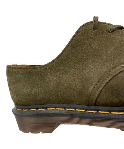 Dr.Martens（ドクターマーチン）Dr.Martens (ドクターマーチン) 1461 3ホールシューズ オリーブ サイズ:9の古着・服飾アイテム