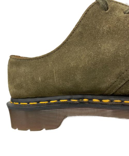 Dr.Martens（ドクターマーチン）Dr.Martens (ドクターマーチン) 1461 3ホールシューズ オリーブ サイズ:9の古着・服飾アイテム