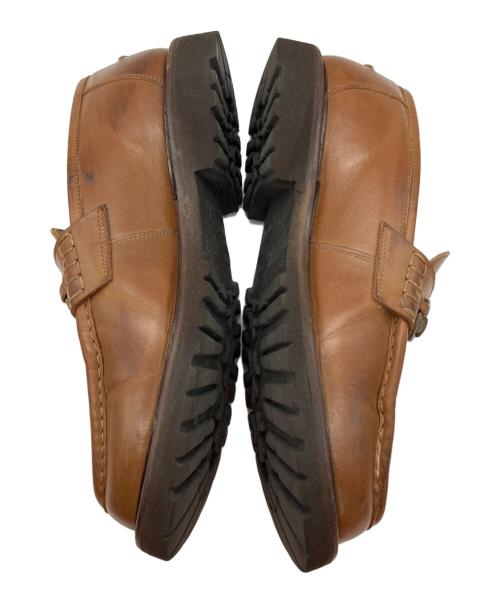 berwick（バーウィック）berwick (バーウィック) ビットローファー ブラウン サイズ:8の古着・服飾アイテム