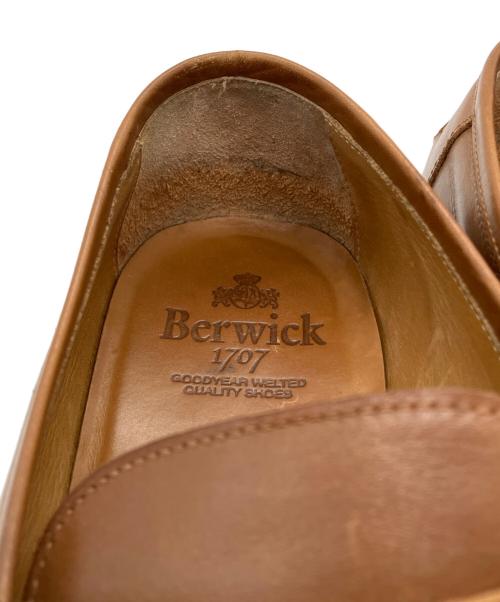 berwick（バーウィック）berwick (バーウィック) ビットローファー ブラウン サイズ:8の古着・服飾アイテム