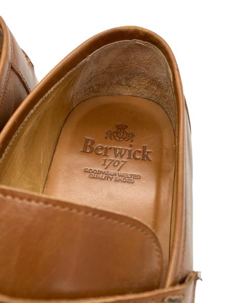 berwick（バーウィック）berwick (バーウィック) ビットローファー ブラウン サイズ:8の古着・服飾アイテム
