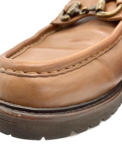 berwick（バーウィック）berwick (バーウィック) ビットローファー ブラウン サイズ:8の古着・服飾アイテム