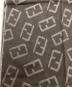 中古・古着 FENDI (フェンディ) FFロゴ ウールマフラー ブラウン：10000円