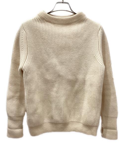 ANDERSEN-ANDERSEN（アンデルセン アンデルセン）ANDERSEN-ANDERSEN (アンデルセン アンデルセン) 5G モックネックウールニット アイボリー サイズ:ｓの古着・服飾アイテム