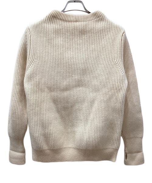 ANDERSEN-ANDERSEN（アンデルセン アンデルセン）ANDERSEN-ANDERSEN (アンデルセン アンデルセン) 5G モックネックウールニット アイボリー サイズ:ｓの古着・服飾アイテム