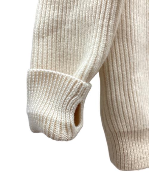 ANDERSEN-ANDERSEN（アンデルセン アンデルセン）ANDERSEN-ANDERSEN (アンデルセン アンデルセン) 5G モックネックウールニット アイボリー サイズ:ｓの古着・服飾アイテム