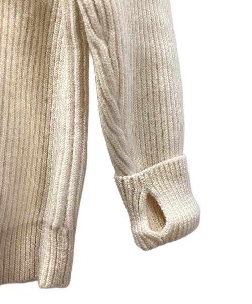 ANDERSEN-ANDERSEN（アンデルセン アンデルセン）ANDERSEN-ANDERSEN (アンデルセン アンデルセン) 5G モックネックウールニット アイボリー サイズ:ｓの古着・服飾アイテム