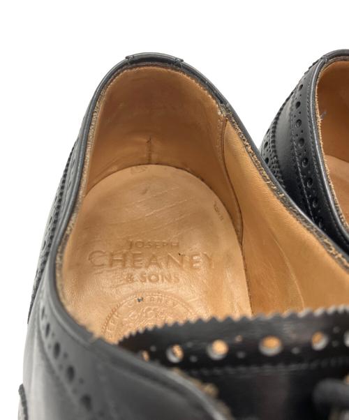 JOSEPH CHEANEY（ジョセフチーニー）JOSEPH CHEANEY (ジョセフチーニー) 英国製 ARTHUR III ウィングチップシューズ ブラック サイズ:8の古着・服飾アイテム