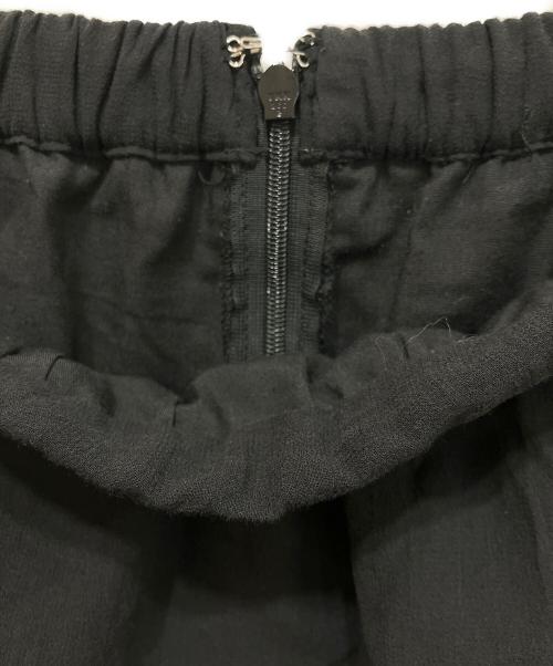 Snidel（スナイデル）Snidel (スナイデル) コットンシフォンティアードスカート ブラック サイズ:1の古着・服飾アイテム