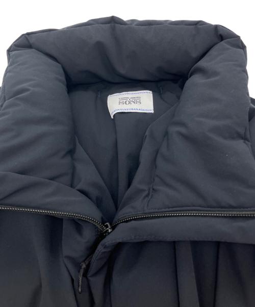 UNITED ARROWS & SONS by DAISUKE OBANA（ユナイテッドアローズ＆サンズ バイ ダイスケ オバナ）UNITED ARROWS & SONS by DAISUKE OBANA (ユナイテッドアローズ＆サンズ バイ ダイスケ オバナ) DOWN JACKET ダウンジャケット ブラック サイズ:Lの古着・服飾アイテム