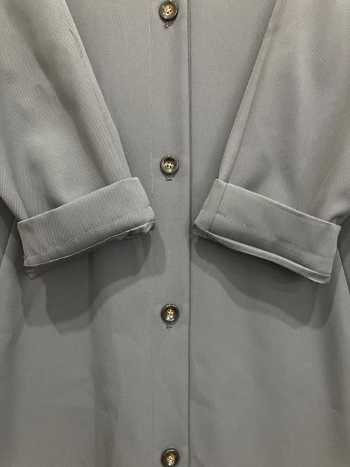 nano・universe（ナノ・ユニバース）nano・universe (ナノ・ユニバース) バルマカンコート グレー サイズ:38の古着・服飾アイテム