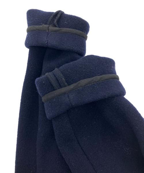 DANTON（ダントン）DANTON (ダントン) ウールモッサ ノーカラージャケット ネイビー サイズ:38の古着・服飾アイテム