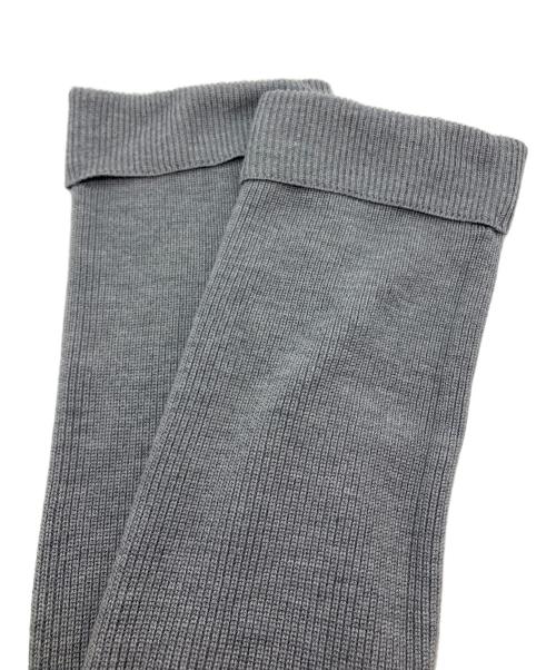 FRAY ID（フレイ アイディー）FRAY ID (フレイ アイディー) リボンタイコンビニットチュニック グレー サイズ:Fの古着・服飾アイテム