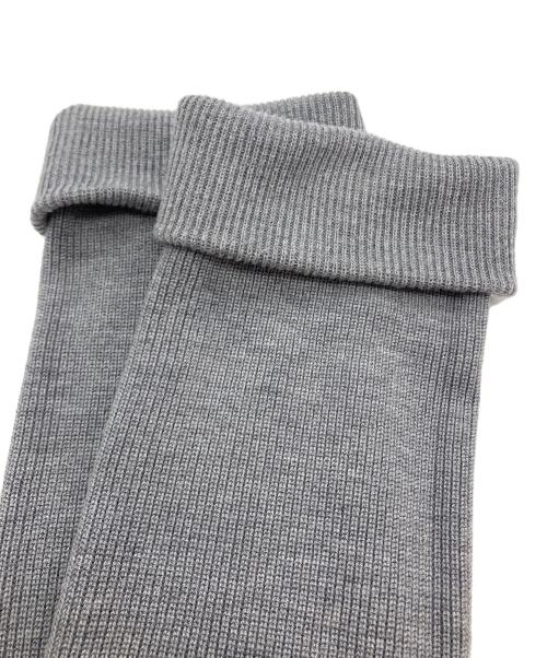 FRAY ID（フレイ アイディー）FRAY ID (フレイ アイディー) リボンタイコンビニットチュニック グレー サイズ:Fの古着・服飾アイテム