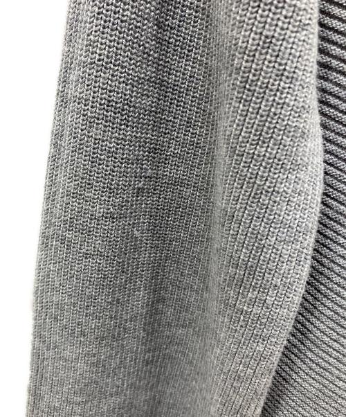 FRAY ID（フレイ アイディー）FRAY ID (フレイ アイディー) リボンタイコンビニットチュニック グレー サイズ:Fの古着・服飾アイテム