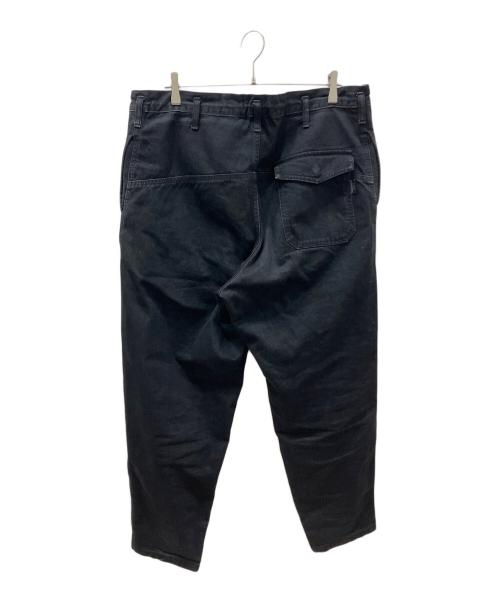 BLACK Scandal Yohji Yamamoto（ブラックスキャンダルヨウジヤマモト）BLACK Scandal Yohji Yamamoto (ブラックスキャンダルヨウジヤマモト) 12オンスブラックデニムカーゴポケットイージーパンツ ブラック サイズ:3の古着・服飾アイテム