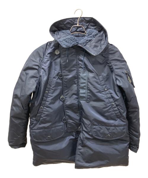 BEAMS PLUS（ビームスプラス）BEAMS PLUS (ビームスプラス) MIL Type N-3B Down ミリタリーダウンジャケット ネイビー サイズ:Mの古着・服飾アイテム