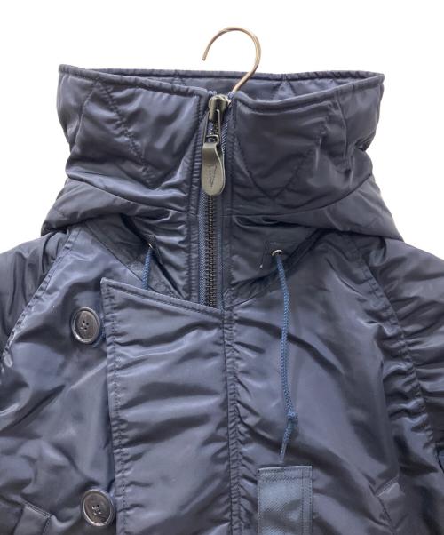 BEAMS PLUS（ビームスプラス）BEAMS PLUS (ビームスプラス) MIL Type N-3B Down ミリタリーダウンジャケット ネイビー サイズ:Mの古着・服飾アイテム