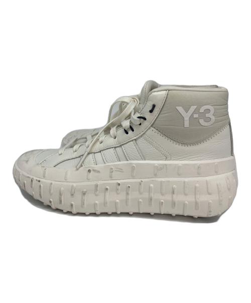 Y-3（ワイスリー）Y-3 (ワイスリー) GR.1P High GTX ハイカットスニーカー ホワイト サイズ:22.5の古着・服飾アイテム