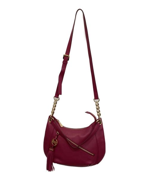 MICHAEL KORS（マイケルコース）MICHAEL KORS (マイケルコース) 2WAYショルダーバッグ ピンクの古着・服飾アイテム