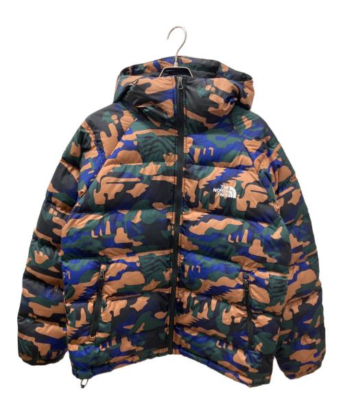 THE NORTH FACE（ザ ノース フェイス）THE NORTH FACE (ザ ノース フェイス) PRINT HYDRENALITE カモ柄ダウンジャケット マルチカラー サイズ:Lの古着・服飾アイテム