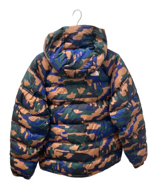 THE NORTH FACE（ザ ノース フェイス）THE NORTH FACE (ザ ノース フェイス) PRINT HYDRENALITE カモ柄ダウンジャケット マルチカラー サイズ:Lの古着・服飾アイテム