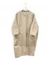 TSURU by MARIKO OIKAWA（ツルバイマリコオイカワ）の古着「エコパール装飾コート」｜ベージュ