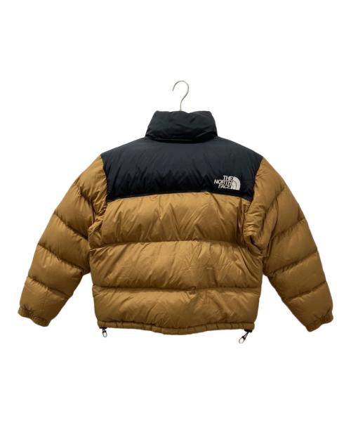 THE NORTH FACE（ザ ノース フェイス）THE NORTH FACE (ザ ノース フェイス) SHORT NUPTSE JACKET ショートヌプシ ダウンジャケット ブラウン×ブラック サイズ:Lの古着・服飾アイテム