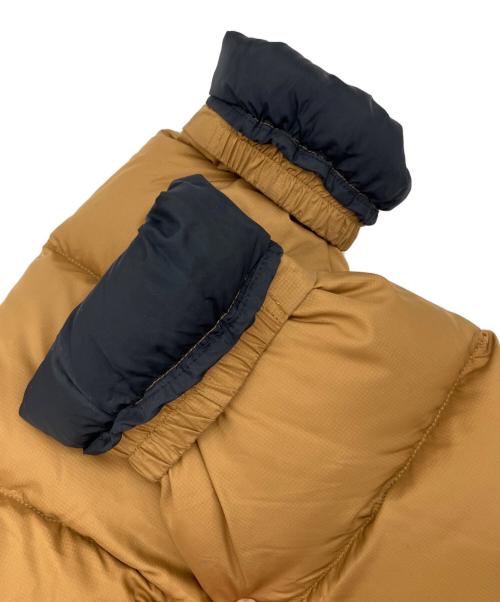 THE NORTH FACE（ザ ノース フェイス）THE NORTH FACE (ザ ノース フェイス) SHORT NUPTSE JACKET ショートヌプシ ダウンジャケット ブラウン×ブラック サイズ:Lの古着・服飾アイテム