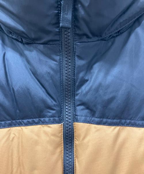 THE NORTH FACE（ザ ノース フェイス）THE NORTH FACE (ザ ノース フェイス) SHORT NUPTSE JACKET ショートヌプシ ダウンジャケット ブラウン×ブラック サイズ:Lの古着・服飾アイテム