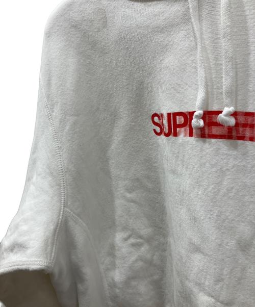 SUPREME（シュプリーム）SUPREME (シュプリーム) 20SS Motion Logo Hooded Sweatshirt  モーションロゴパーカー ホワイト サイズ:Lの古着・服飾アイテム