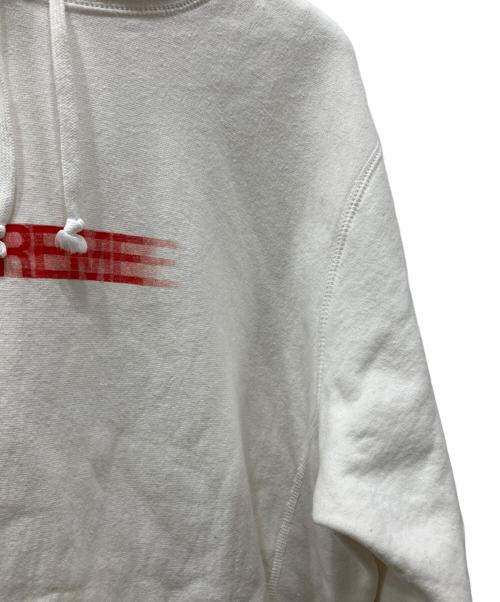 SUPREME（シュプリーム）SUPREME (シュプリーム) 20SS Motion Logo Hooded Sweatshirt  モーションロゴパーカー ホワイト サイズ:Lの古着・服飾アイテム