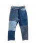X-LARGE（エクストララージ）の古着「PATCHWORK DENIM PANTS パッチワークデニムパンツ」｜インディゴ