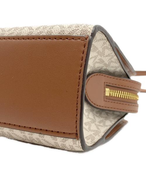 MICHAEL KORS（マイケル・コース）MICHAEL KORS (マイケル・コース) SHEILA センタージップ サッチェル スモール ベージュの古着・服飾アイテム