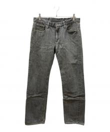 NEIGHBORHOOD（ネイバーフッド）の古着「SAVAGE NARROW デニムパンツ」｜グレー