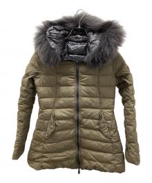 TATRAS（タトラス）の古着「リバーシブルダウンジャケット」｜カーキ