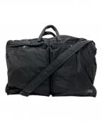 PORTERポーター）の古着「TANKER 2WAY DUFFLE BAG」｜ブラック